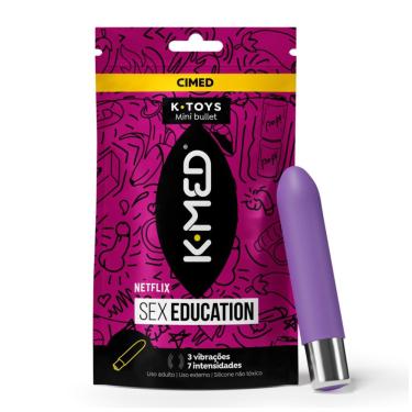 Imagem de Vibrador Massageador Mini K-Med Sex Toy K-Toys Bullet Sex Education Bullet 1 Unidade