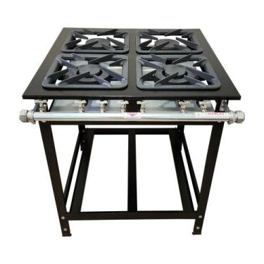 Imagem de Fogão 4 Bocas Baixa Pressão Linha Diamond Cefaz CFZD-015