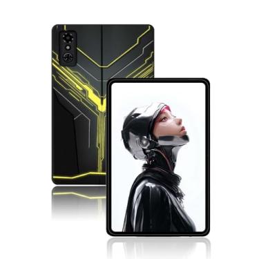 Imagem de Capa para tablet gamer RedMAGIC Astra 23.0 cm, capa de proteção para tablet NOUKAJU Tablet, resistente a quedas, antiarranhões, capa de proteção para RedMAGIC Astra (pulseira dourada)