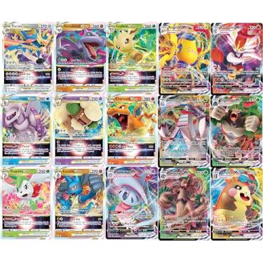 Imagem de Pokemon - 5 VMAX/VSTAR Card Lot Bundle - No Duplicates - Full Art Etched Pokemon