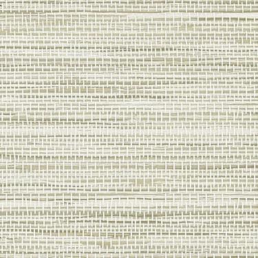 Imagem de Papel de parede de 43,9 x 500,4 cm Peel and Stick Grasscloth Cream Texture Contact Paper Modern Farmhouse Papel de parede autoadesivo removível para paredes de móveis que cobrem rolos de vinil