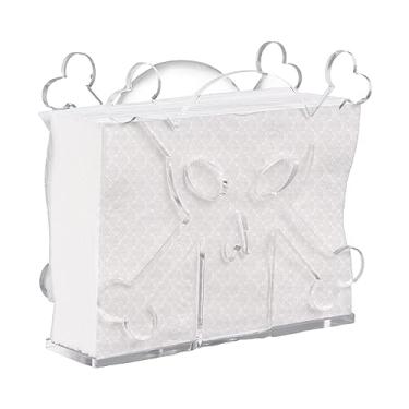 Imagem de Porta Guardanapo Coquetel,Guardanapo Esqueleto | Guardanapo tecido Helloween organizador para merestaurante bufê decoração sala jantar Thaely
