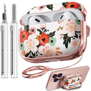 Imagem de Capa para AirPods Pro de 2ª e 1ª geração com trava de segurança - rosa