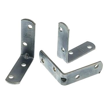 Imagem de Bemfixa 6313 Cantoneira, Zincado, 50 mm, 100 unidades