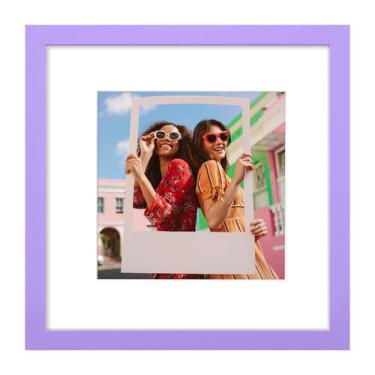Imagem de Porta-retratos Vittanly Purple 30x30cm para 20x20cm com acrílico