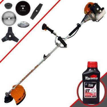 Imagem de Roçadeira Podador de Grama Terra GRHB-430 Bipartida À Gasolina 43cc 1,