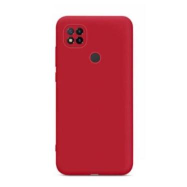 Imagem de Capa Redmi 9C (9C) Aveludada Silicone Premium - Vermelho - Hmaston