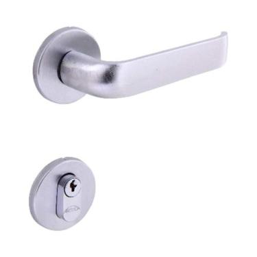 Imagem de Fechadura Victoria Externa 40mm Roseta Escovada 108449/40-Z ZCE Arouca