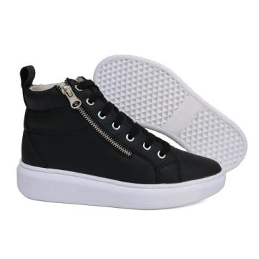 Imagem de Tênis Zipper GTS - Feminino, Preto, 33