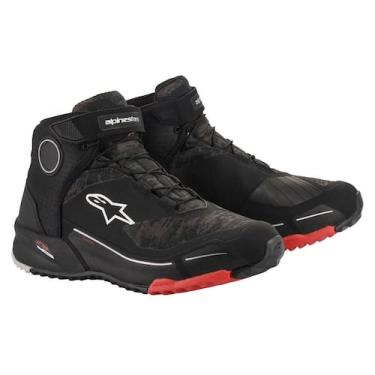 Imagem de Bota Alpinestars CRX Drystar Preto Camo e Vermelho, 40