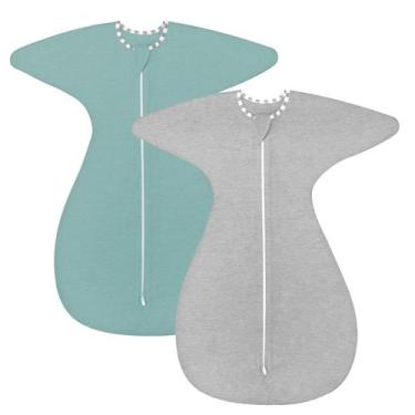 Imagem de Cobertor ZIGJOY Shark-Fin Baby Saco de dormir de 6 a 12 meses