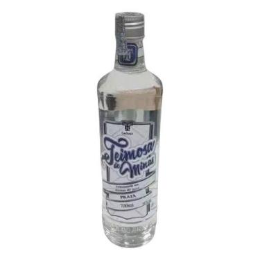 Imagem de Cachaça Branca Teimosa De Minas Prata P/ Caipirinha 700ml