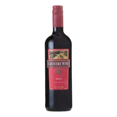 Imagem de Vinho Nacional Aurora Country Wine Tinto Suave 750ml