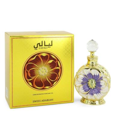 Imagem de Perfume Feminino Swiss Arabian Layali Swiss Arabian 14 Ml óleo Corporal Perfumado Concentrado
