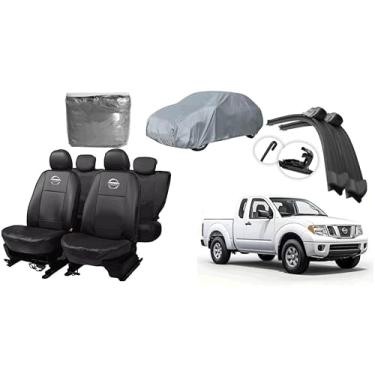 Imagem de Capa de couro +Capa de cobrir + Limpador de para - brisa -Nissan frontier 00-10