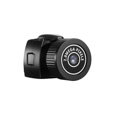 Imagem de QEBIDUM Y2000 Mini câmera DVR DVR câmera de vídeo digital para webcam, clipe de bicicleta, motocicleta, caminhada, esportes, HD, 640 x 480, micro portátil, pequeno chaveiro de segurança