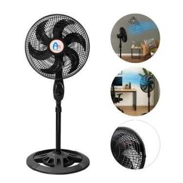 Imagem de Ventilador de Coluna Pedestal Anxin 110V / 220V  6 Pás, Ajustável, Alt
