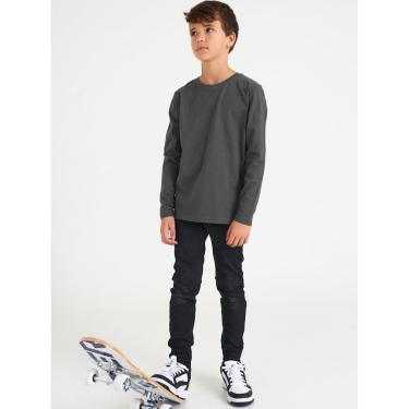 Imagem de Camiseta Básica Manga Longa Infantil Unissex-Unissex