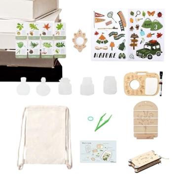 Imagem de Brinquedos De Exploração Da,Microscópio Educativo para Plantas - Kit De Exploração Para Meninas - Para Menino Menina Adolescente Escola Aniversário Acampamento Ao Ar Livre Jardim Quintal