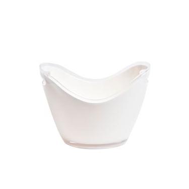 Imagem de Champanheira Oval em Acrílico 7,5 Litros Kenya Branca