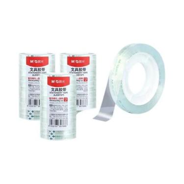 Imagem de Fita Adesiva Transparente Cristalina Para Dispensador 6/8/12/24/36/120