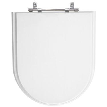 Imagem de Assento Poliéster Laminado Duomo Plus Branco Tampa para Vaso Deca - LO