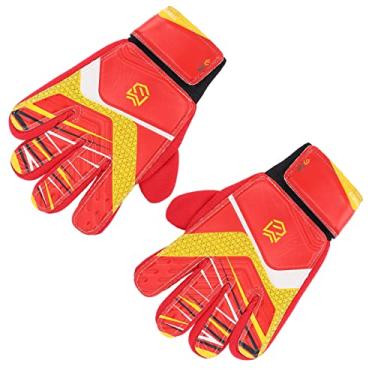 Imagem de ZJchao Luvas de Goleiro, Luvas Antiderrapantes de Látex para Goleiro de Futebol Com Suporte para Pulso, para Treinamento Esportivo, Crianças e Adultos