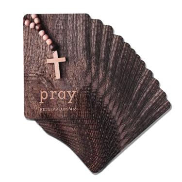 Imagem de Dicksons Marcador de livro cristão inspirador para livros, estudo bíblico, diários 6 x 10 cm, cartolina, oração, pacote com 12