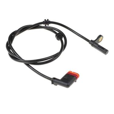 Imagem de Sensor de velocidade da roda ABS compatível com Mercedes-Benz Classe GLK X204 2008 A2045401317, 2 pinos, sensor de velocidade da roda traseira ABS 2045401317, peças de reposição