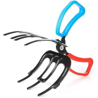 Imagem de Alicate de Pesca Gripper Metal Três Dentes Clamp Claw Controle Peixe Ferramenta Portátil Manuseio Acessórios para Remoção Segura Anzol Grip Seguro Operação Fácil com Uma Mão Design Leve
