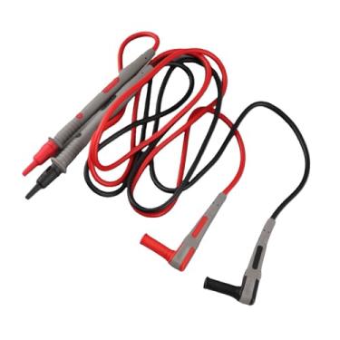 Imagem de Cryfokt Conjunto de Cabos de Teste Multifuncional Com Pontas de Sonda Substituíveis, Cabo Multímetro Durável para Pinos IC, LED e Componentes Pequenos, Adequado para Eletricistas, Revestimento de