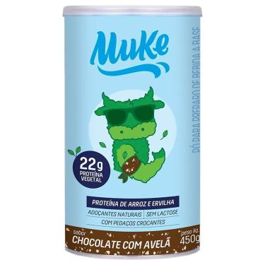 Imagem de Whey Protein Vegetal - Chocolate com Avelã Muke 450g +Mu Mais Mu-Unissex