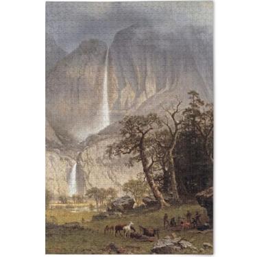 Imagem de Quebra-cabeças de pintura de gato branco personalizado 500 peças para adultos cenário arte animal paisagem quebra-cabeças presentes de festa elefante branco, 52 cm x 37,8 cm