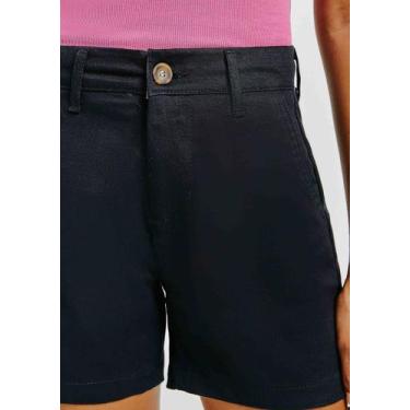 Imagem de Shorts Básico Feminino Chino - Hering, 040, Preto