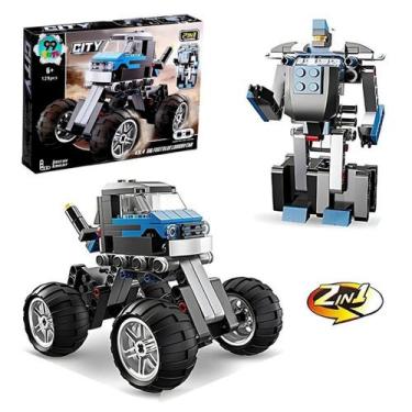 Imagem de Brinquedo de Montar Carro Esportivo Realista com Blocos de Encaixar Pe