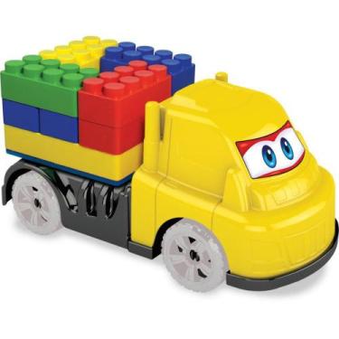 Imagem de Brinquedo para Montar Deko Blocos II - Super Carrinho com 12 Blocos de