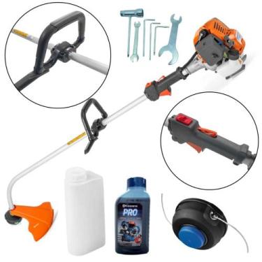 Imagem de Aparador de Grama Husqvarna Gasolina 321C 25,4cc 1HP Partida Fácil