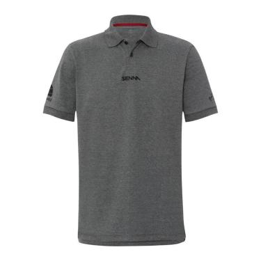 Imagem de Camisa Polo Helmet Ayrton Senna-Masculino