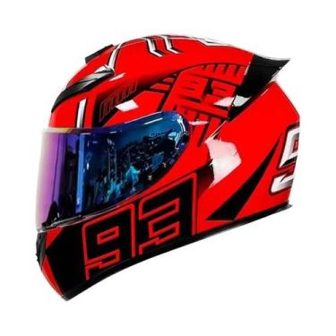 Imagem de Capacete De Motocicleta Unissex DOT, Segurança Para Passeios Ao Ar Liv