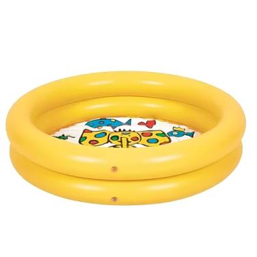 Imagem de Piscina Inflável Redonda Elefante Colorido Infantil 46 Litros