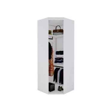 Imagem de Módulo para Closet sem Porta Canto 45 100% MDF - Belmax