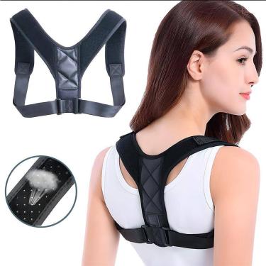 Imagem de Cinta Colete Corretor De Postura, Ajustável, M   40 A 80Kg  