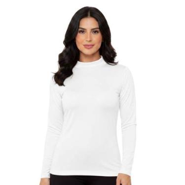 Imagem de Blusa Térmica Gola Alta Feminina Básica Inverno Segunda Pele - AG Indu