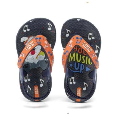 Imagem de Chinelo Infantil Klin Acqua Print 442131 Com Elástico-Masculino