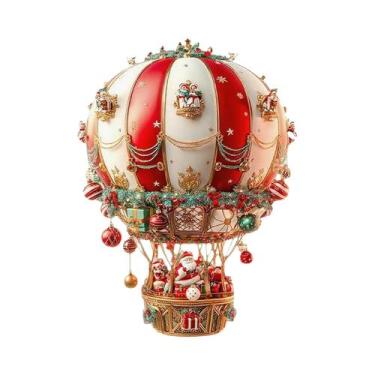 Imagem de Pingente De Balão De Ar Quente Em Acrílico 2D Plano Para Decoração De 