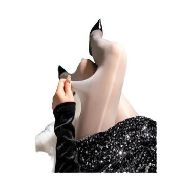 Imagem de Meia-calça Feminina De Cintura Alta Com Efeito Modelador, Ultra Macia,