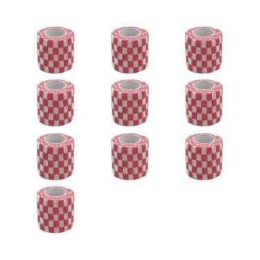 Imagem de Fita Atlética Colorida De 2,5cm, Bandagem Adesiva Autoelástica Para Ta