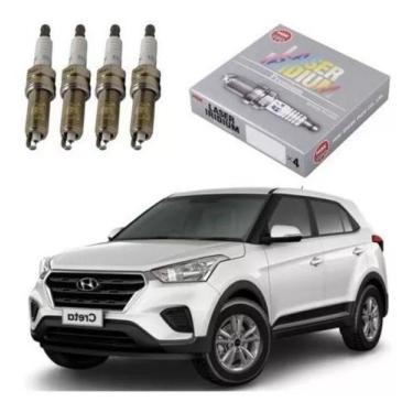 Imagem de Jogo de Velas de Ignição Original NGK Iridium Hyundai Creta 1.6 16v 20