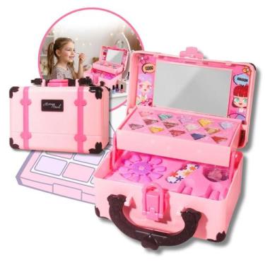 Imagem de Kit Maleta Maquiagem Infantil Dos Sonhos Fashion Make Up Fashion Compl