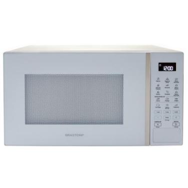 Imagem de Micro-ondas Brastemp 32 Litros com Menu Gourmet - BMS46, Branco, 110V